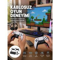 20600 Oyunlu Retro Oyun Konsolu Kablosuz Joystick Yeni Nesil