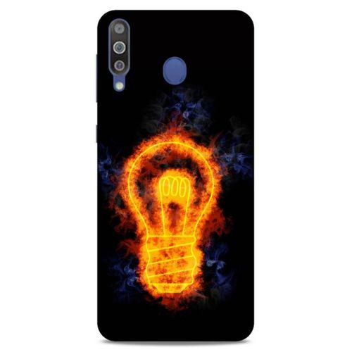 Lopard Samsung Galaxy M30 Uyumlu Kılıf FireX (39) Liquid Crystal Kılıf Ampul