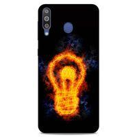 Lopard Samsung Galaxy M30 Uyumlu Kılıf FireX (39) Liquid Crystal Kılıf Ampul