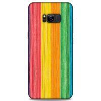 Lopard Samsung Galaxy S8 Plus Uyumlu Kılıf Wood'X (28) Arka Kapak Desenli