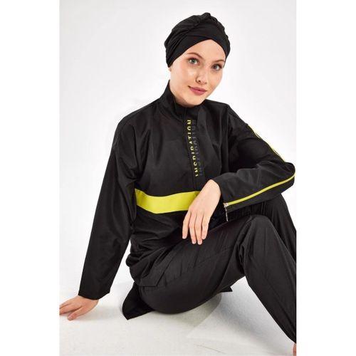 Adasea 251502 Henley Tam Kapalı Tasarım Tesettür Mayo