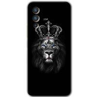 Vivo V23 5G HD Baskılı Kılıf + 9D Tam Ekran Koruyucu - King Lion