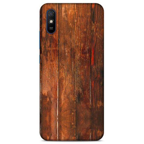 Lopard Xiaomi Redmi 9A Uyumlu Kılıf Wood'X (4) Koruma Kılıfı Desenli