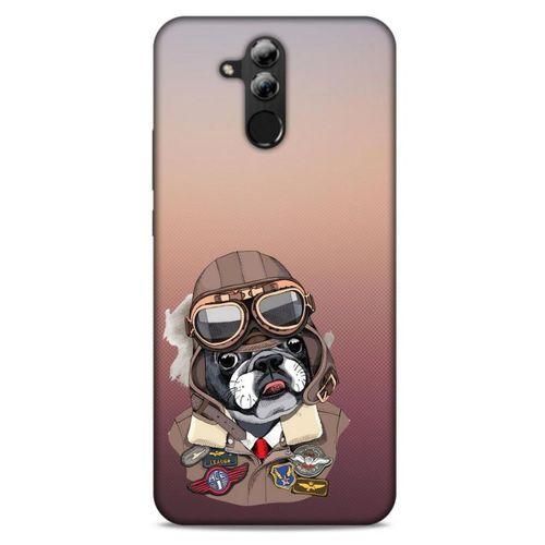 Animax Pilot Bulldog Huawei Mate 20 Lite Kılıf Desenli Silikon