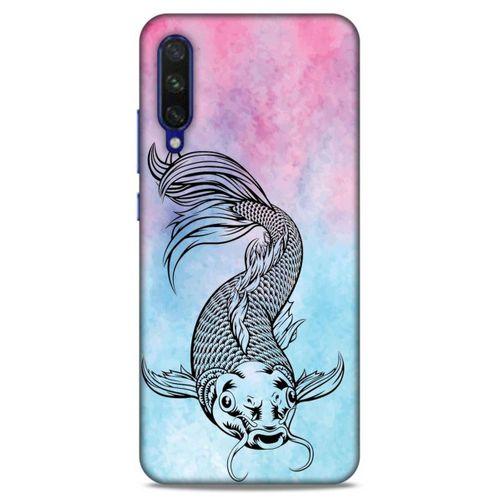 Lopard Xiaomi Mi A3 Uyumlu Kılıf Tattoo's (31) TPU Kılıf Balık Dövmesi