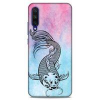 Lopard Xiaomi Mi A3 Uyumlu Kılıf Tattoo's (31) TPU Kılıf Balık Dövmesi