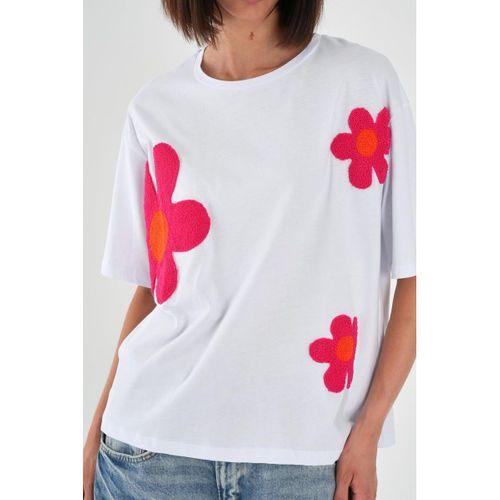 ALEXANDERGARDI Çicek Desenli Kadın T-shirt