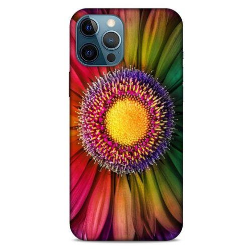Apple iPhone 12 Pro Max Uyumlu Kılıf Mor Delisi (38) Neo Hybrid Kılıf Rainbow