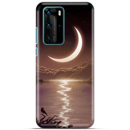 Lopard Huawei P40 Pro Uyumlu Kılıf Gece'S (34) Slim Armor Kılıf Kırmızı Gece