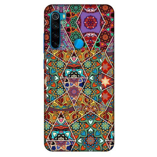 Ethnic Culture (43) Xiaomi Redmi Note 8 Kılıf Silikon Kapak Desenli