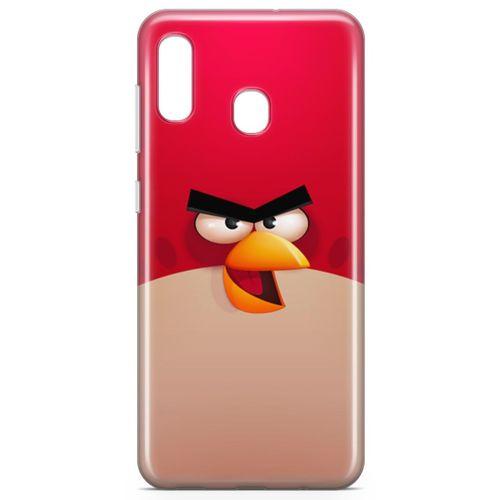 Samsung Galaxy A40 Kılıf Angry Birds Arka Kapak Koruma Desenli Full Koruyucu