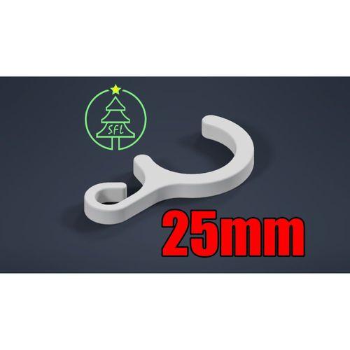 25mm PVC boru ipi ışık kancası - 5123606