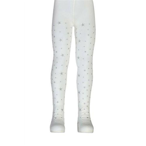 Kız Çocuk Mus Külotlu Çorap Simli Mikro 50 Den Rüya Desenli Dore FLR795