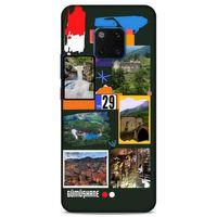 Lopard Huawei Mate 20 Pro Uyumlu Kılıf Şehirli ※ (29) Gümüşhane Arka Koruma Kılıfı