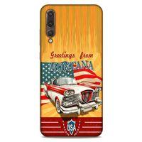 Retro (13) Desen Silikon Kap Renkli Huawei P20 Pro Kılıf