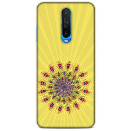 Xiaomi Redmi K30 Kılıf Desenli Özel Seri Tüyler (20) Koruyucu Kılıf