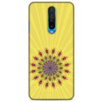 Xiaomi Redmi K30 Kılıf Desenli Özel Seri Tüyler (20) Koruyucu Kılıf