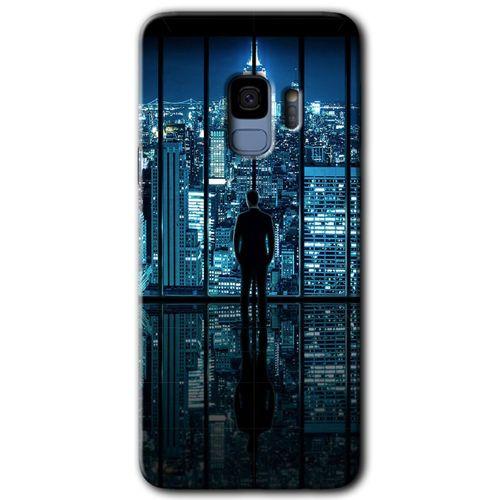 Samsung Galaxy S9 Kılıf HD Desen Baskılı Arka Kapak - Şehir Manzarası