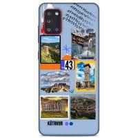 Lopard Samsung Galaxy A31 Uyumlu Kılıf Şehirli ※ (43) Kütahya Thin Fit Kılıf
