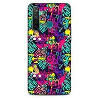 Graffitix (43) Desenli Silikon Kapak Oppo Realme 5 Pro Kılıf