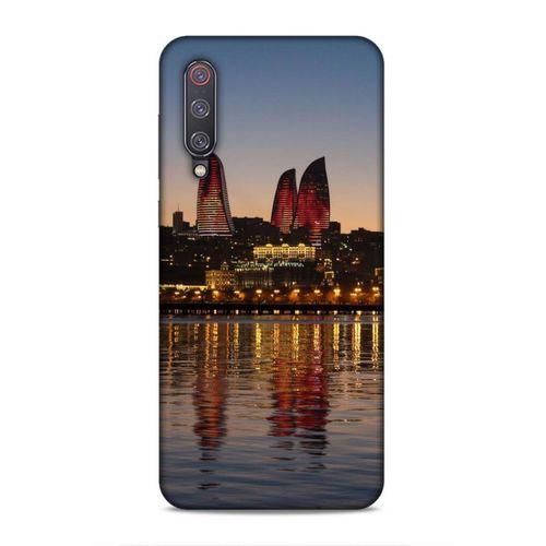 Xiaomi Mi 9 Uyumlu Kılıf Azarbaijan (28) Arka Kapak Alov Kuleleri