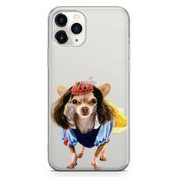 Apple iPhone 11 Pro Max Kılıf Chihuahua Arka Kapak Koruma Desenli Full Koruyucu