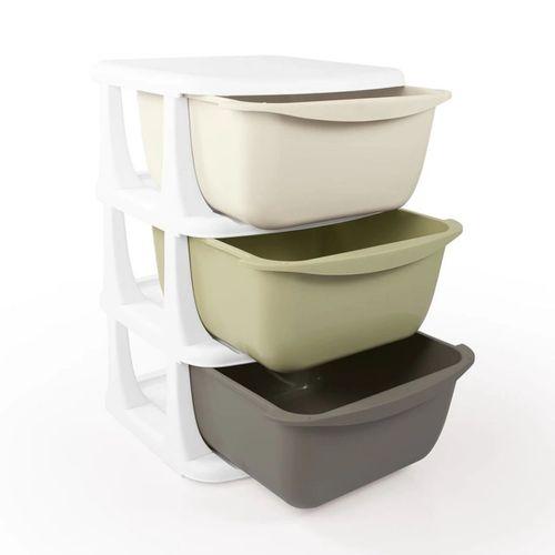 3 Çekmeceli Saklama Ünitesi