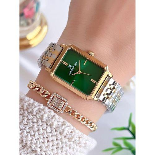 Daniel Klein Çelik Kordon 30 Metre Suya Dayanıklı Özel Tasarım Kadın Kol Saat+Bileklik VS.BLKT.0722