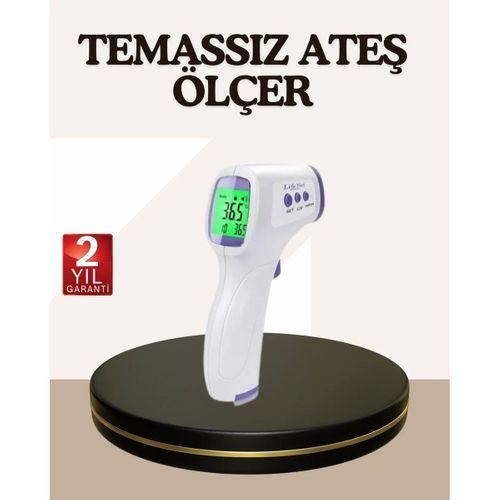 Kızılötesi Alından Temassız Ateş Ölçer Akıllı Sesli Uyarı