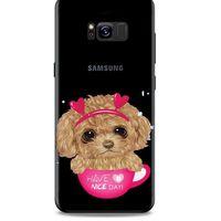 Zoologix (79) Samsung Galaxy Note 8 Şeffaf Kılıf Silikon Desenli