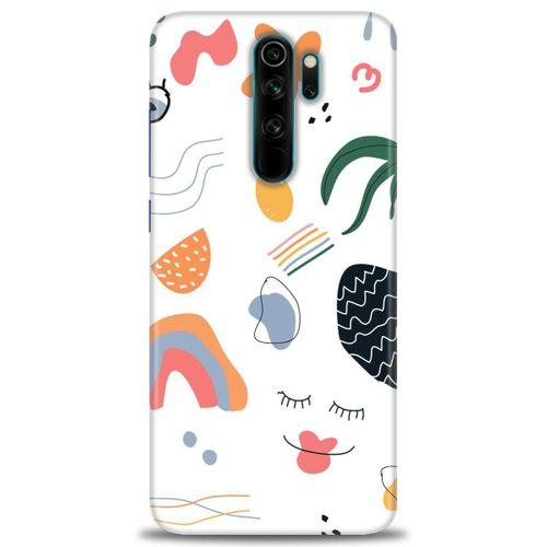 Xiaomi Redmi Note 8 Pro Kılıf HD Baskılı Kılıf - Drawing + Tam Ekran Koruyucu