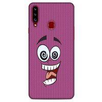 Emojix (73) Samsung Galaxy A20s Kılıf Silikon Kapak Desenli
