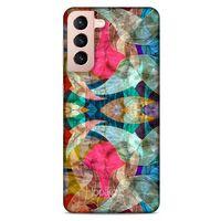 Lopard Samsung Galaxy S21 Uyumlu Kılıf Pastel Renkler (10) Full Koruma Kılıfı