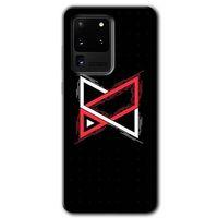 Galaxy S20 Ultra Kılıf HD Desen Baskılı Arka Kapak - Kilit + Kırılmaz Cam