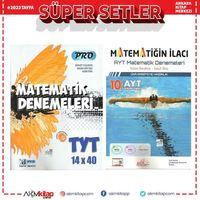 Yayın Denizi TYT ve Acil AYT Matematik Deneme Seti 2 Kitap