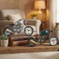 Klasik Motor Tasarımlı Masaüstü Saat