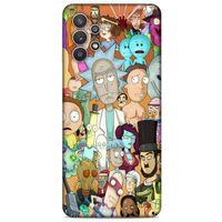 Samsung Galaxy A32 Uyumlu Kılıf Rick And Morty (35) Fit Design Kılıf Cop Rick
