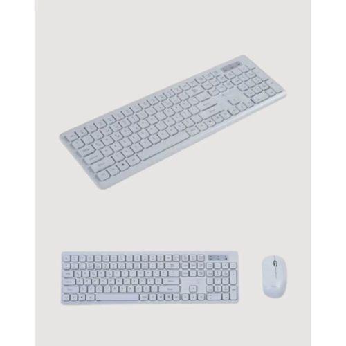 Kablosuz Klavye Ve Mouse Seti - Ergonomik Tasarım, Sessiz Kullanım, Geniş Uyumluluk