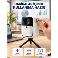 Ultra Hd Çözünürlüklü Taşınabilir Projektör – 1920x1080 Piksel Görüntü Kalitesi Yeni Nesil