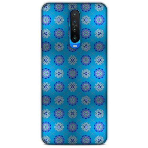 Xiaomi Redmi K30 5G Uyumlu Kılıf Mavi Delisi (40) Fit Silikon Kılıf Prizma