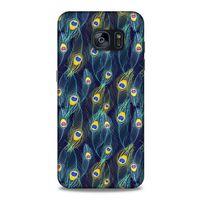 Samsung Galaxy S7 Edge Kılıf Desenli Özel Seri Tüyler (10) Full Koruma Kılıfı