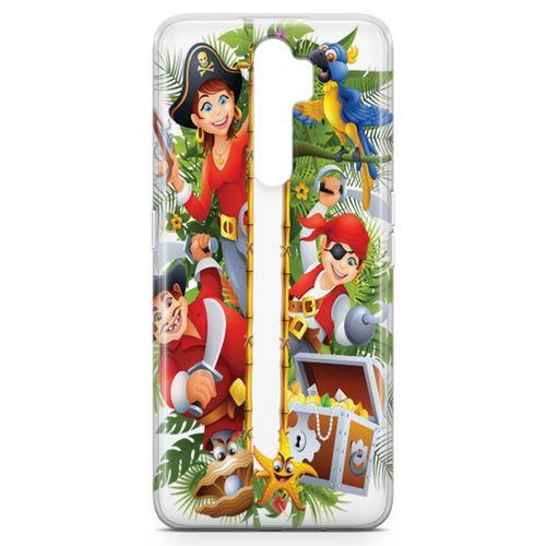Oppo A9 2020 Kılıf Karayip Korsanları Arka Kapak Koruma Desenli Full Koruyucu