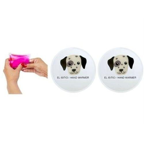 Köpek Cep Sobası,El Isıtıcı,2 Adet Sıcak Su Torbası Pvc 9Cm