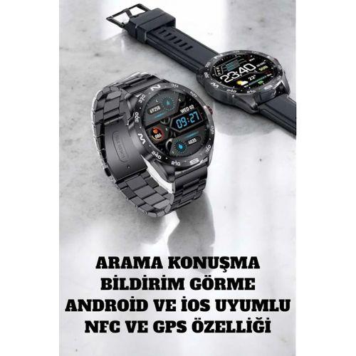 Akıllı Saat Arama Cevaplayan Titreşim Özelliğiyle Bildirim Görebilen