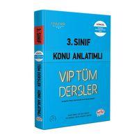 3. Sınıf VİP Tüm Dersler Konu Anlatımlı Editör Yayınları