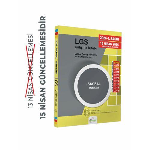 2026 (Mayıs’a kadar) MEB Örnek Soruları LGS Matematik Çalışma Kitabı 8 Sınıf A4 RENKLİ Baskı