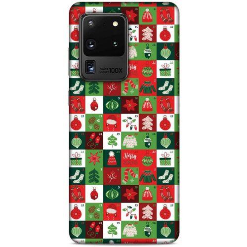 Yılbaşı Süsleri 07 Samsung Galaxy S20 Ultra Kılıf Silikon Kapak