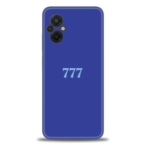 Xiaomi Poco M5 Kılıf HD Baskılı Kılıf - 777 + Tam Ekran Koruyucu