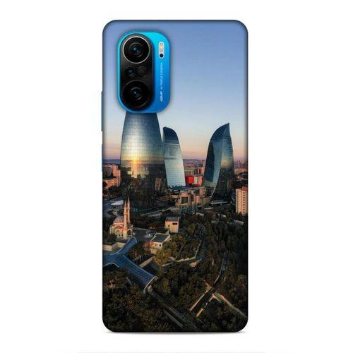 Xiaomi Poco F3 Uyumlu Kılıf Azarbaijan (32) Soft Silikon Kılıf Azerbaycan Kuleleri