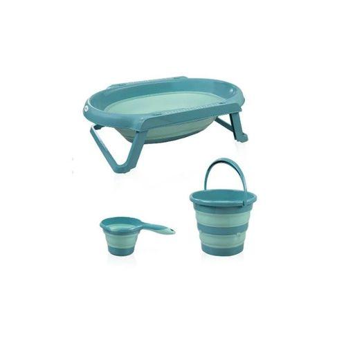 Babyjem BabyJem Katlanır Banyo Küvet Seti 765 Turkuaz